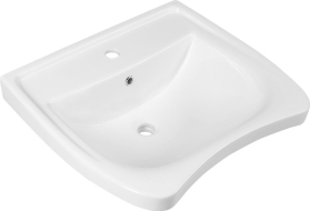Sapho HANDICAP keramické umyvadlo pro handicapované 60x55cm, bílá 5160