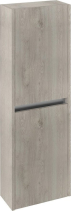 Sapho NIRONA skříňka vysoká 40x140x20cm, 2x dvířka, levá/pravá, dub Mocca NR450-1212