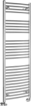 Aqualine ALYA otopné těleso oblé 500x1420mm, chrom LLC203
