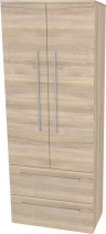 Mereo Bino, koupelnová skříňka vysoká 163 cm, dvojitá, Multidecor, Blonde Liberty Elm CN699BLE1