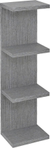 Sapho RIWA otevřená police 20x70x15cm, dub stříbrný RIW200-0011