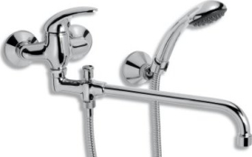 Novaservis Vanová paneláková baterie 100 mm Metalia 55 chrom 55037,0