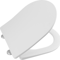 Aqualine VERMET WC sedátko, Soft Close, Easy Take, bílá VRS008
