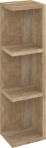 Sapho RIWA otevřená police 20x70x15 cm, levá/pravá, dub alabama RIW250-0022