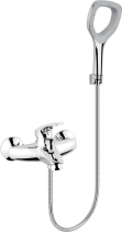 Novaservis Vanová nástěnná baterie s příslušenstvím Metalia ECO+ chrom 57020,0E