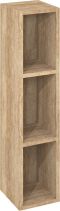 Sapho ESPACE otevřená policová skříňka 20x94x22cm, dub alabama ESC130-2222
