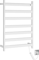 Sapho ELIAS elektrický sušák ručníků 490x730x110 mm, 105 W, bílá mat EB540