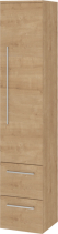 Mereo Bino, koupelnová skříňka vysoká 163 cm, pravá, dub Arlington CN628