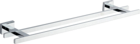 Aqualine APOLLO dvojitý držák ručníků 550x157mm, chrom 1416-11