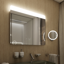 Nimco OBDELNÍKOVÁ - OBLÉ ROHY LED zrcadlo 1000x700 ZP 23004