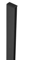 Polysan ZOOM BLACK rozšiřovací profil pro nástěnný pevný profil, 15mm ZL915B