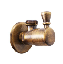 Sapho Rohový ventil, 1/2"x 1/2", bronz ROTO6