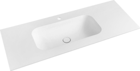 Sapho TREOS umyvadlo 111, 6x51, 3 cm, rockstone, bílá mat TS112-0101