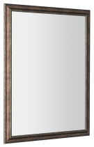 Sapho ROMINA zrcadlo v dřevěném rámu 68x88cm, bronzová patina NL397