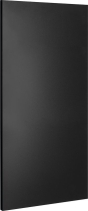 Sapho ENIS koupelnový sálavý topný panel 600W, IP44, 590x1200 mm, černá mat RH600B
