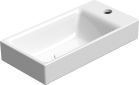 GSI NUBES keramické umývátko 50x25cm, pravé/levé, bílá ExtraGlaze 9637111