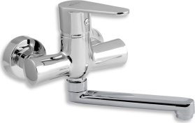 Novaservis Dřezová umyvadlová baterie 100 mm Titania Fresh chrom 96077,0