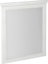 Sapho CROSS zrcadlo v dřevěném rámu 60x80cm, starobílá CR211