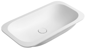 Sapho IMPALA umyvadlo pod desku, Rockstone, 58, 8x35, 5cm, bílá mat IM540