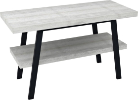 Sapho TWIGA umyvadlový stolek 110x72x50 cm, černá mat/dub starobílý VC453-110-5