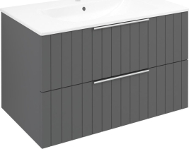 Sapho CIRASA umyvadlová skříňka 79, 8x52x46cm, carina strip CR801-4141S
