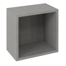 Sapho ESPACE otevřená policová skříňka 35x35x22cm, dub stříbrný ESC150-1111