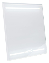 Cata Sklo pro ventilátor 00900500, stříbrná 21201110