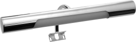Aqualine ANDREA LED svítidlo, 5 W, 284x32x134 mm, IP44, chrom E26716CI