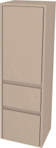 Mereo Opto koupelnová skříňka vysoká 125 cm, levé otevírání, Multidecor, Šedý kámen CN995LSEKA