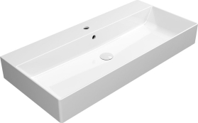 GSI KUBE X keramické umyvadlo 100x47cm, bílá ExtraGlaze 9423111