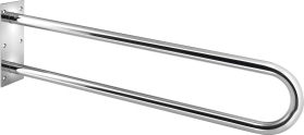 Sapho HANDICAP opěrné pevné madlo tvar U 813mm, nerez lesk XH540