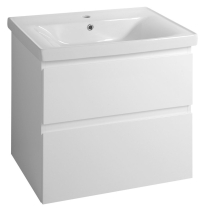 Aqualine ALTAIR umyvadlová skříňka 67x60x45cm, bílá AI270