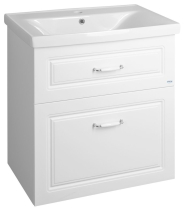 Aqualine FAVOLO umyvadlová skříňka 67x72, 5x44, 6cm, bílá mat FV270