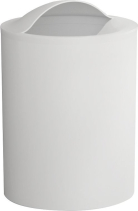 Gedy EYE odpadkový koš, 6 l, plast ABS, bílá 120902