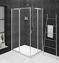 Gelco SIGMA SIMPLY obdélníkový sprchový kout 1000x900 mm, L/P varianta, rohový vstup, čiré sklo GS2110GS2190