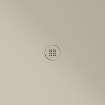 GSI Keramická sprchová vanička, čtverec 80x80x2cm, creta mat 46080808