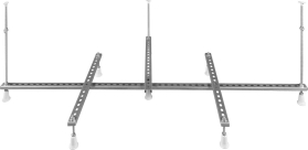 Polysan Nosná konstrukce pro rohovou vanu 150x150cm FR150150