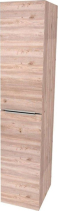 Mereo Mailo, koupelnová skříňka vysoká 170 cm, chrom madlo, Multidecor, Dub Nelson CN594LPDNLS