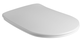 Kerasan NOLITA WC sedátko, SLIM, Soft Close, bílá 539101