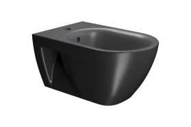 GSI PURA ECO bidet závěsný, 36x55cm, černá mat 8867126