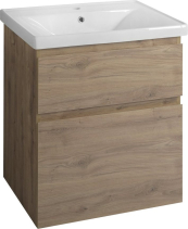 Aqualine ALTAIR umyvadlová skříňka 61, 5x72, 5x45cm, dub emporio AI365