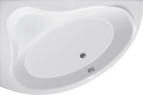 Aqualine ORAVA vana 150x90x38cm, levá, bílá G1590