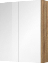 Mereo Aira, Mailo, Opto, Vigo, Ponte koupelnová galerka 60 cm, zrcadlová skříňka, dub Riviera CN716GR