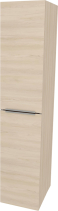 Mereo Mailo, koupelnová skříňka vysoká 170 cm, chrom madlo, Multidecor, Javor Hard šampaňský CN594LPJHS2