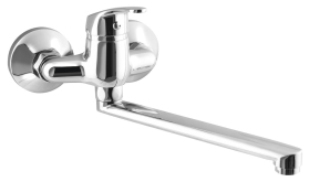 Aqualine AQUALINE 35 nástěnná baterie, rozteč 100mm, ramínko ploché, chrom 52021