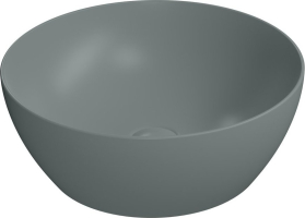 GSI PURA keramické umyvadlo na desku, průměr 42cm, agave mat 885104