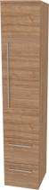 Mereo Bino, koupelnová skříňka vysoká 163 cm, pravá, Multidecor, Light Select Walnut CN698LSW1