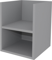 Mereo Aira, koupelnová skříňka 40 cm, spodní, Multidecor, Šedý Supermat CN795SSEDA