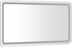 Sapho NYX zrcadlo s LED osvětlením 90x50cm NY090