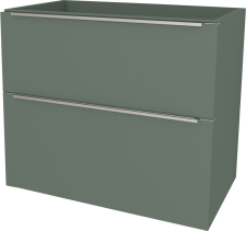 Mereo Mailo, koupelnová skříňka 61 cm, chrom madlo, Multidecor, Zelená Verde CN590SZEV1